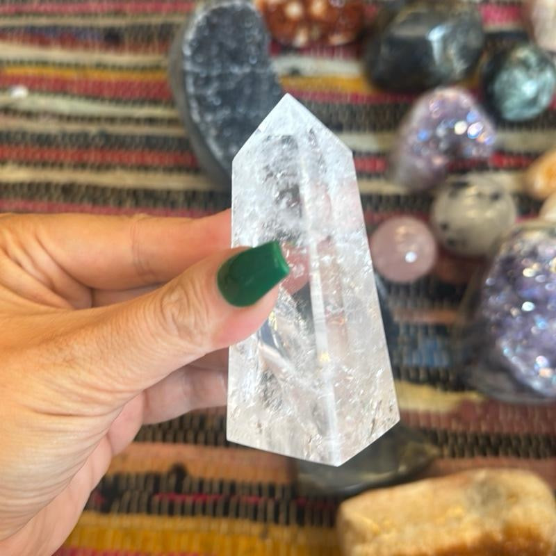 Clear Quartz Obelisk