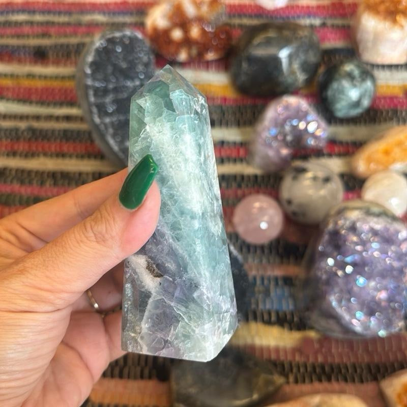 Fluorite Obelisk