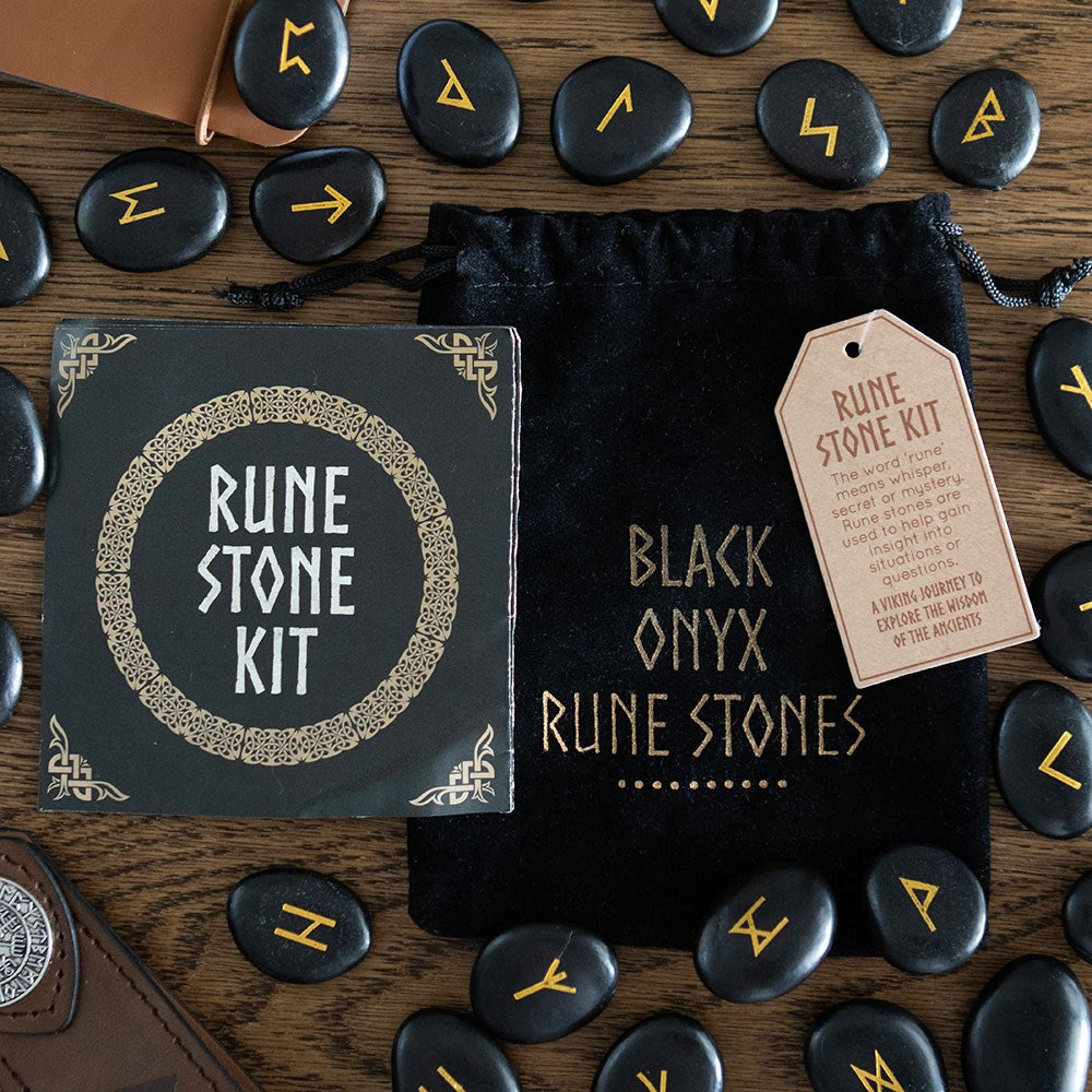 Black Onyx Rune Stones