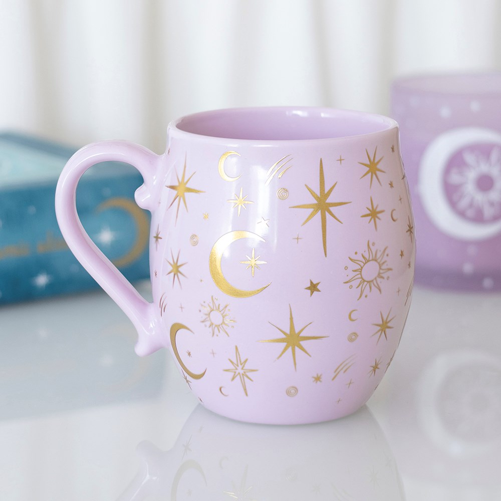 Purple Pastel Skies 500ml Mug