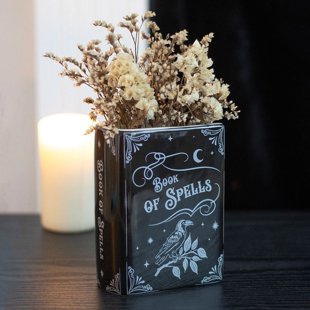Book of Spell Book Shaped Vase
