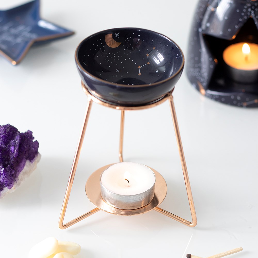 Purple Star Sign Oil Burner