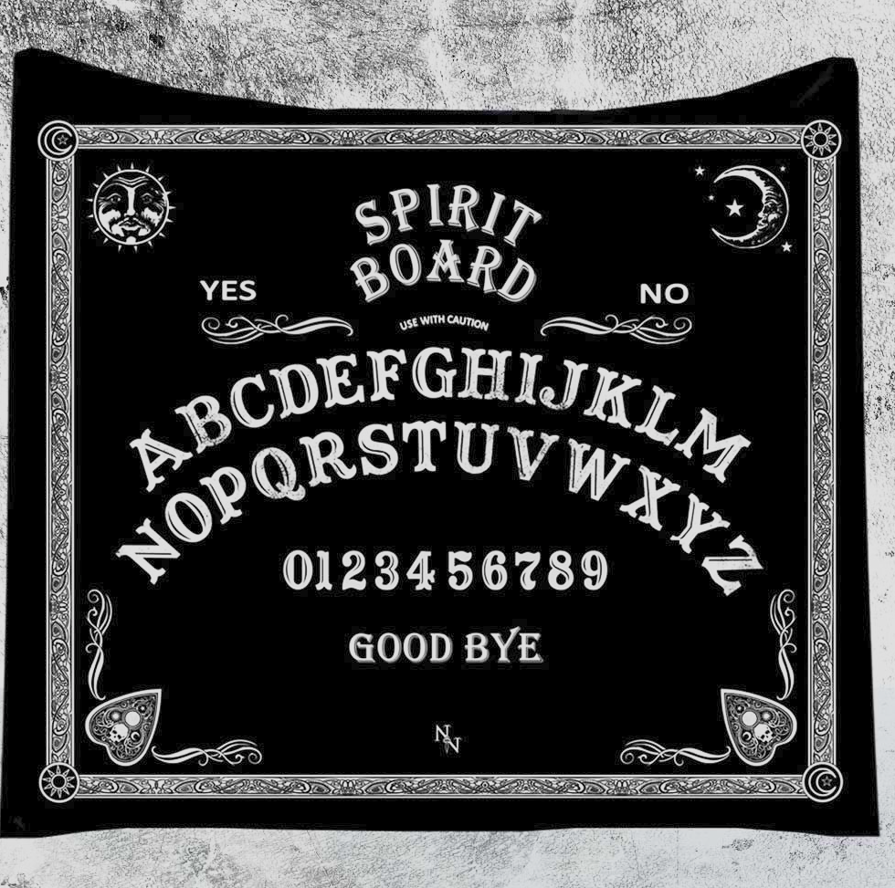 Spirit Board 160cm Throw Blanket