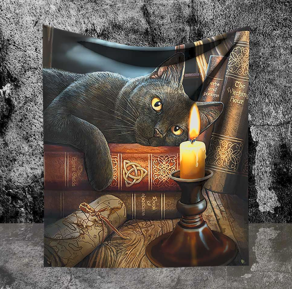 Witching Hour 160cm Throw Blanket