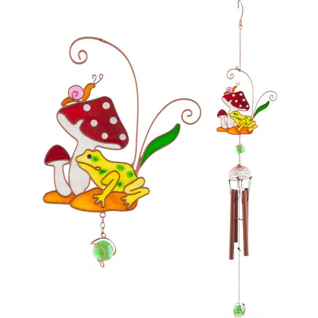 Toadstool Suncatcher & Windchime