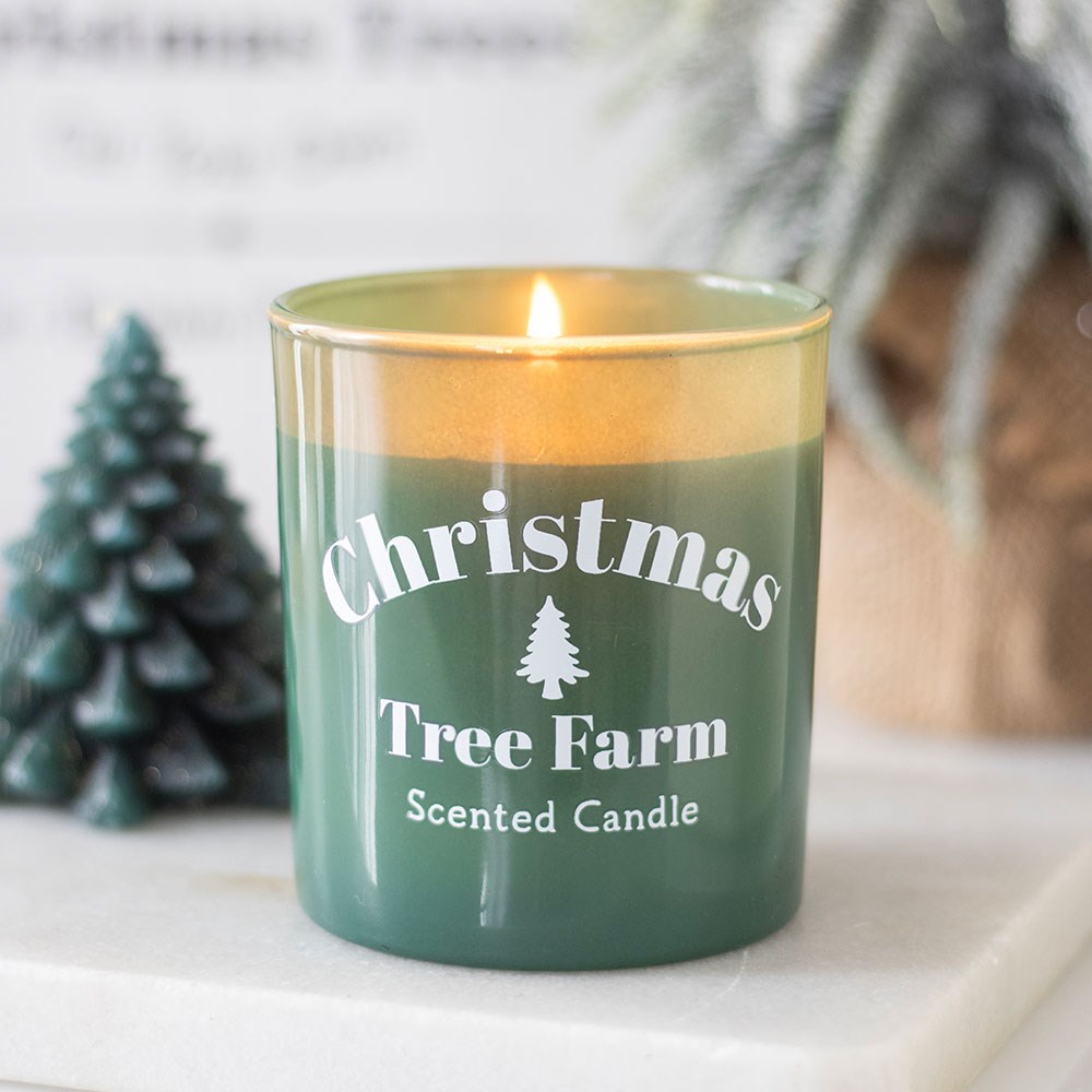 Christmas Tree Farm Jar Candle
