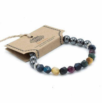 Magnetic Faceted Bracelet