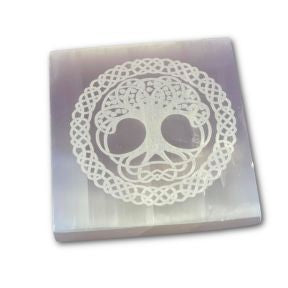 Selenite Charging Plates