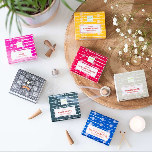 Satya Incense Dhoop Cones (1 pack)