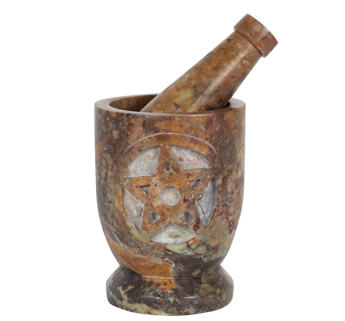 Stone Pestle & Mortar