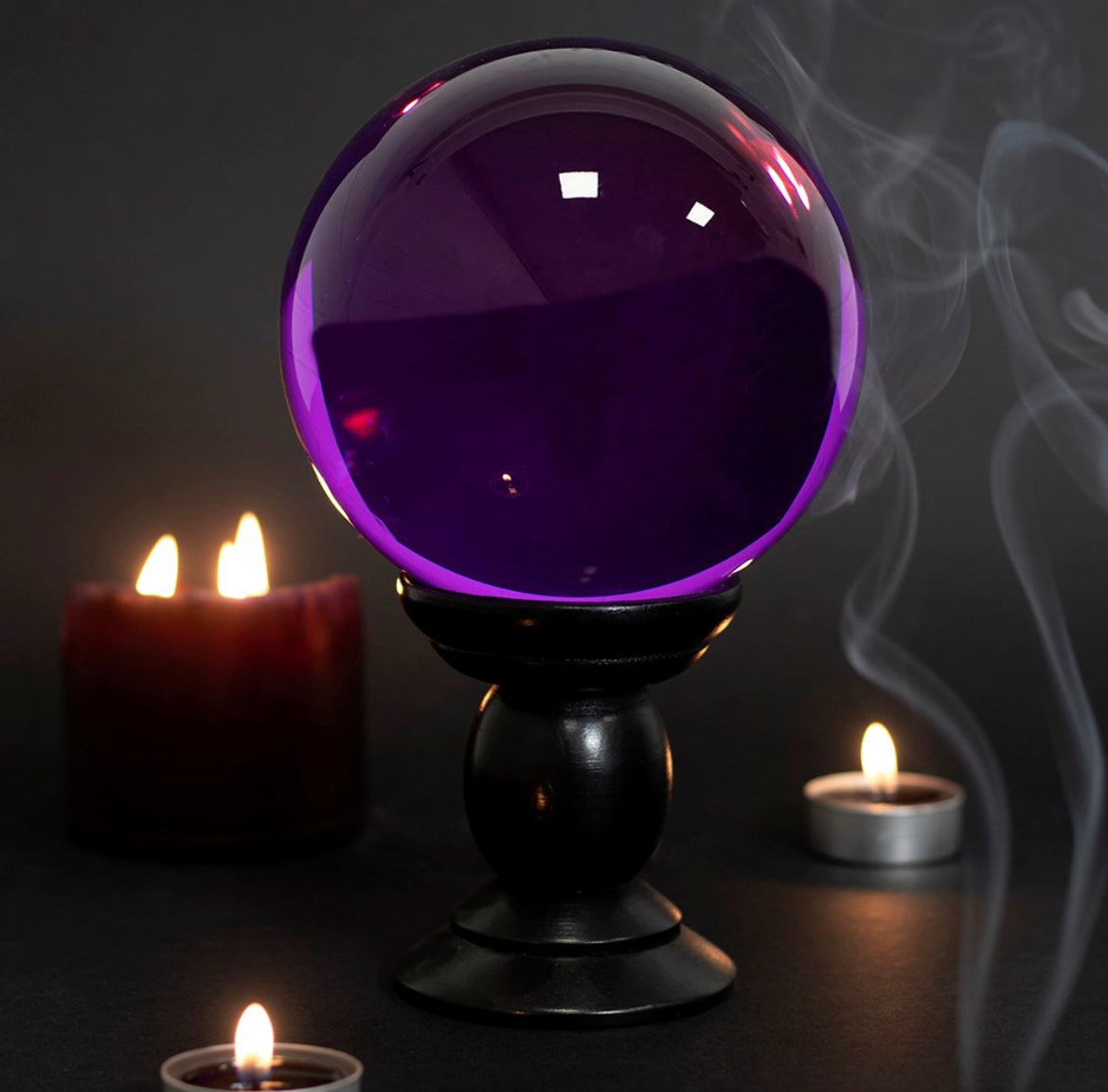 Crystal Ball On Stand
