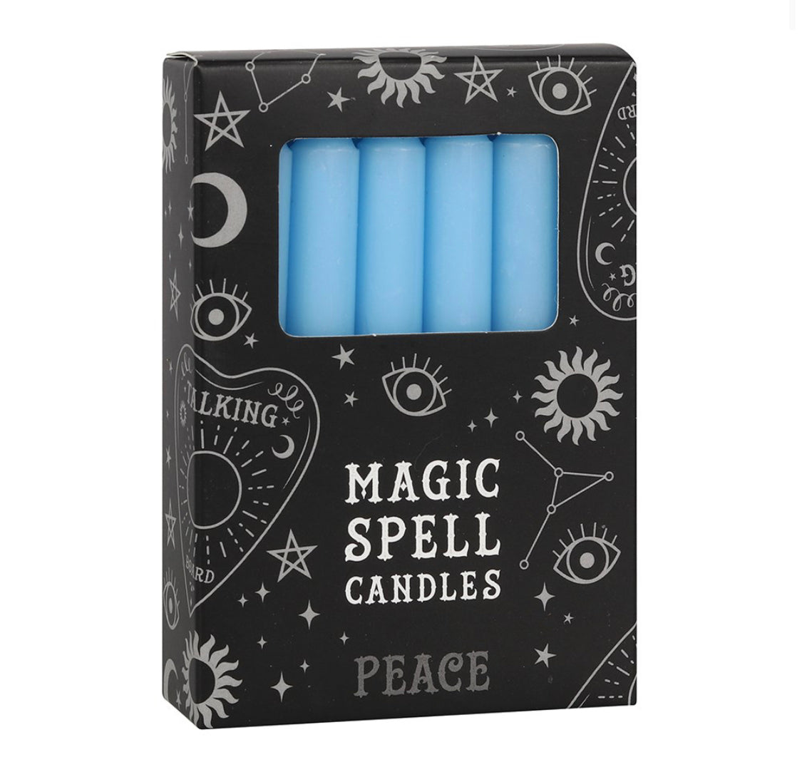 Light Blue Spell Candles