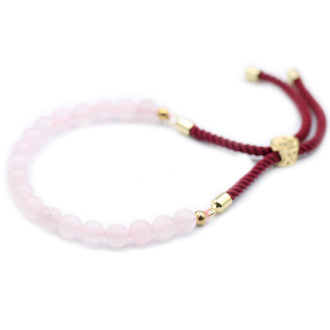 Gold Plated Crystal String Bracelet