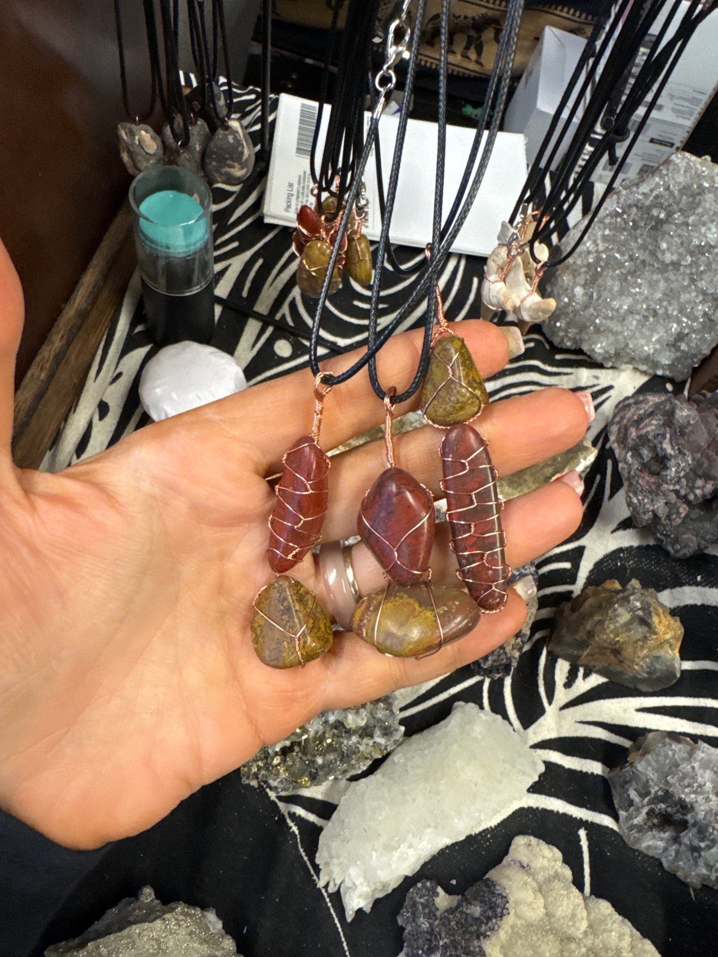 Double Aryshire Fancy Jasper Necklace 1pc