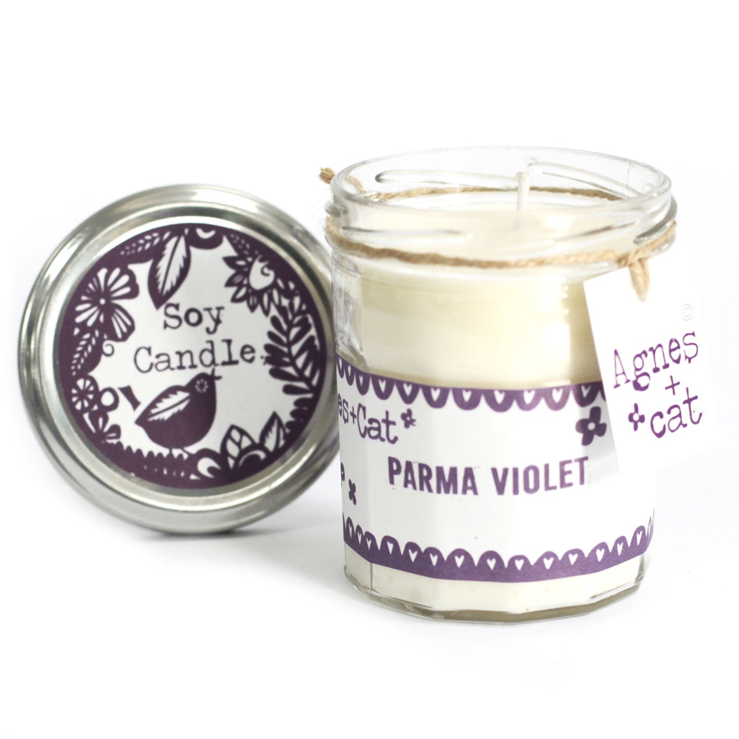 Agnes & Cat Jam Jar Candle