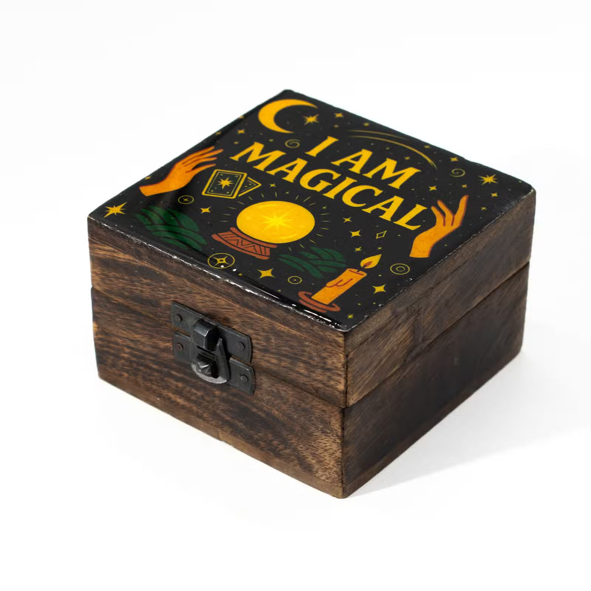 Small Enamelled Box - I am Magical