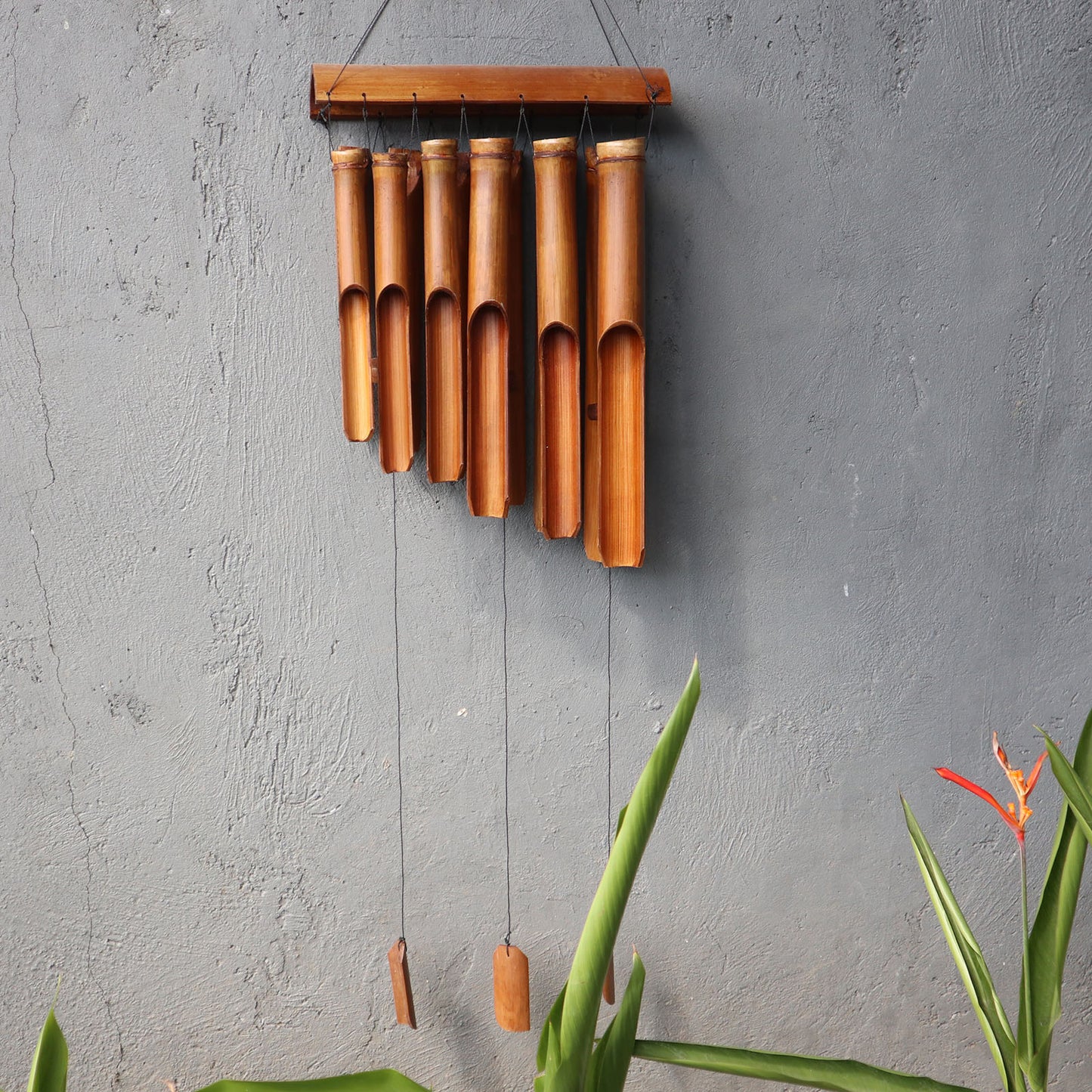 Extra Large Bamboo Wind Chime (12 Tubes)