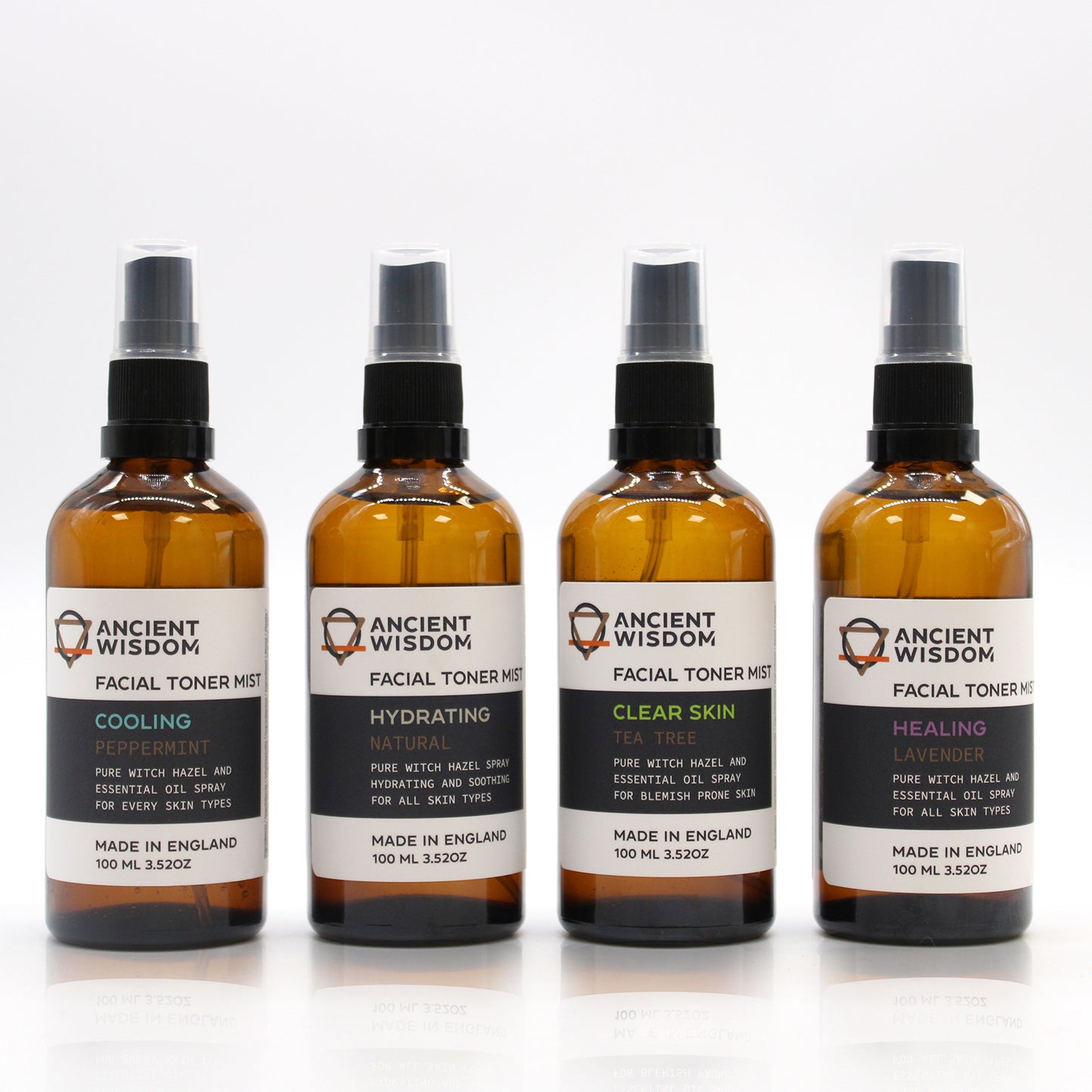 Pure Witch Hazel Facial Toner Mist Spray 100ml