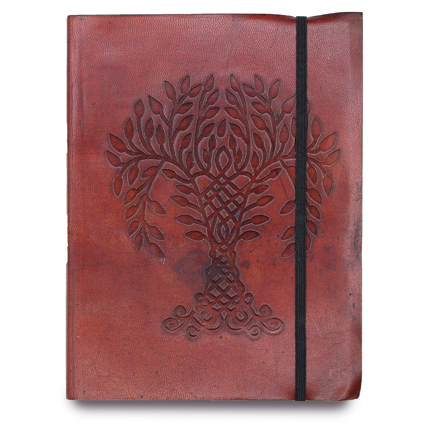 Tree of Life Vegetable Tanned Leather Notebook
