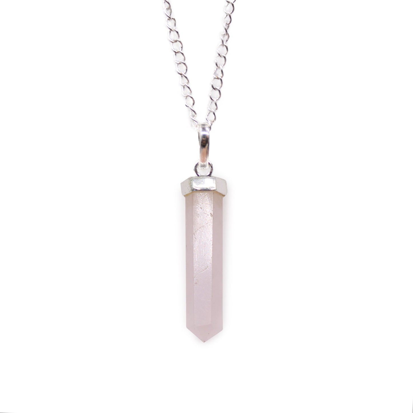 Crystal Point Pendant on Chain