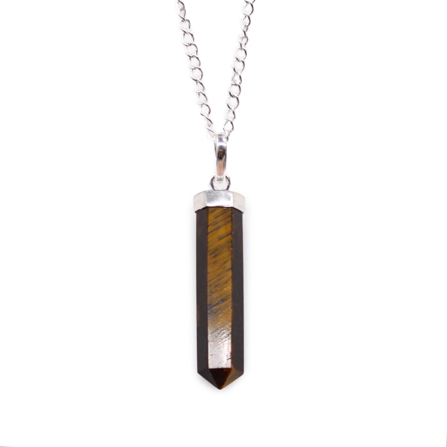 Crystal Point Pendant on Chain