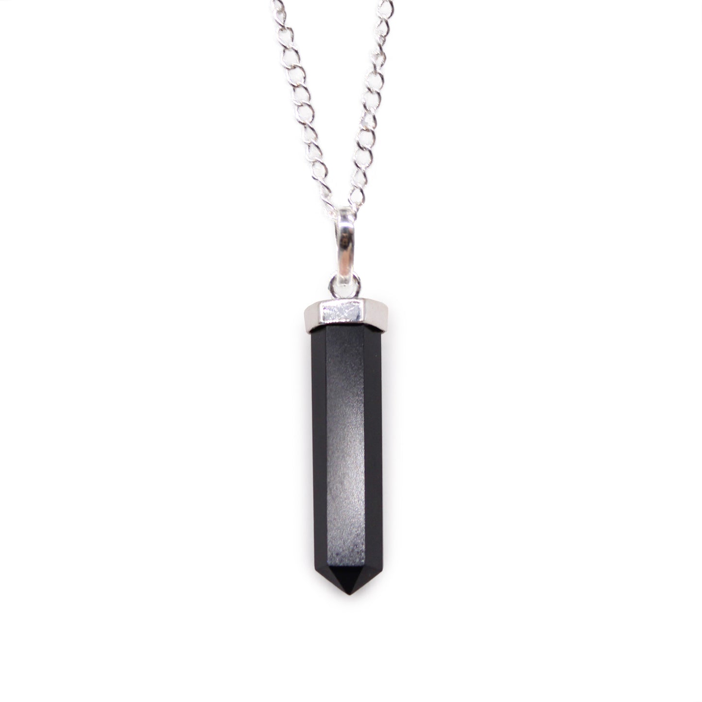 Crystal Point Pendant on Chain