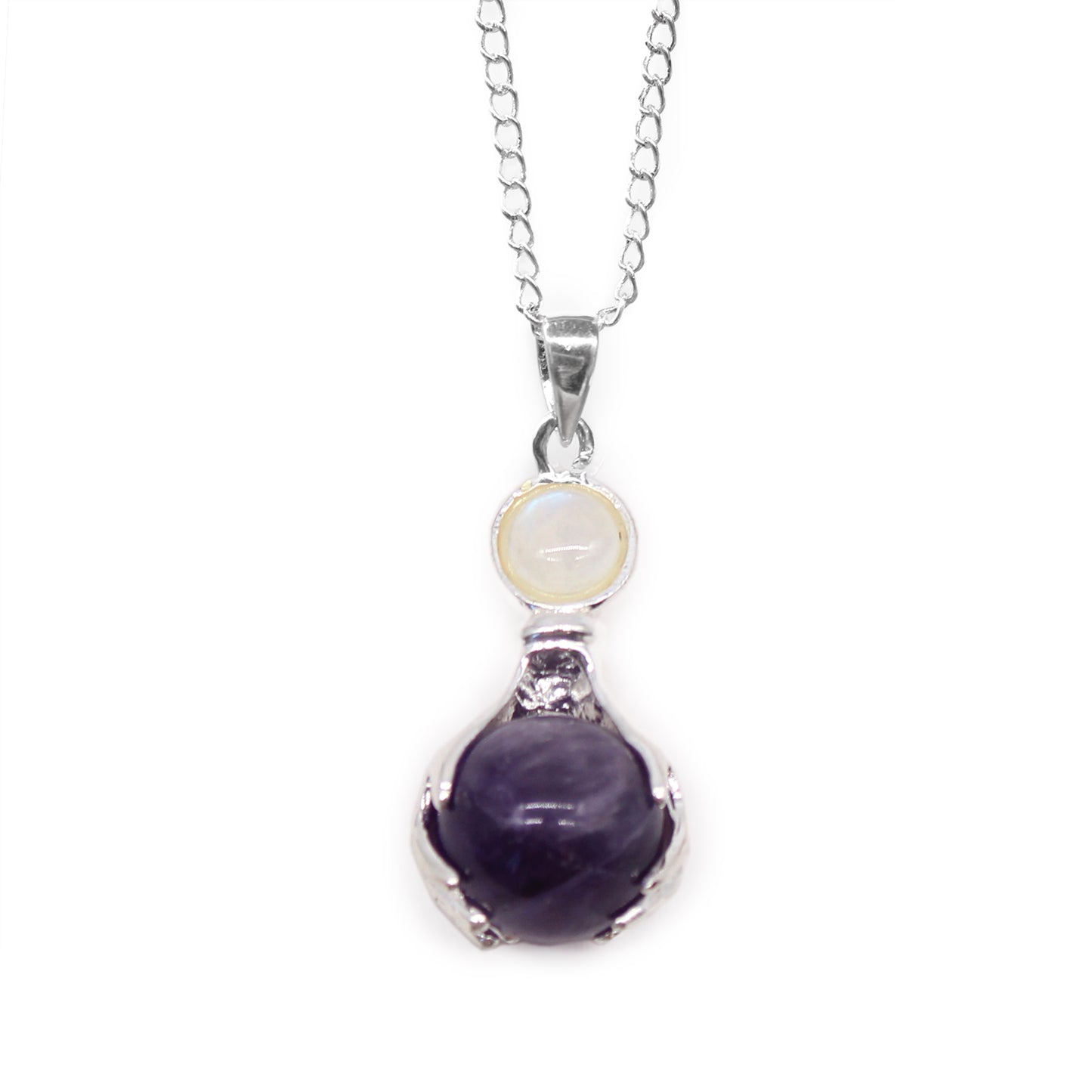 Crystal Healing Hands Pendant on Chain