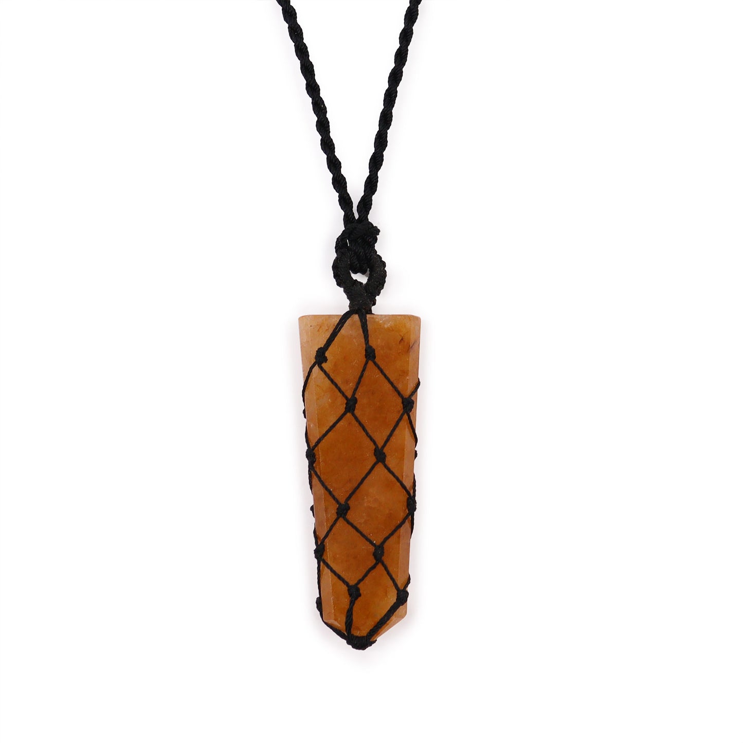 Flat Crystal Lace Crystal Necklace