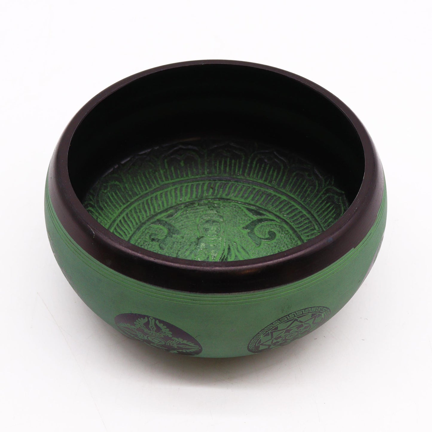 Earth Power Singing Bowl - Mandala Buddha 16cm