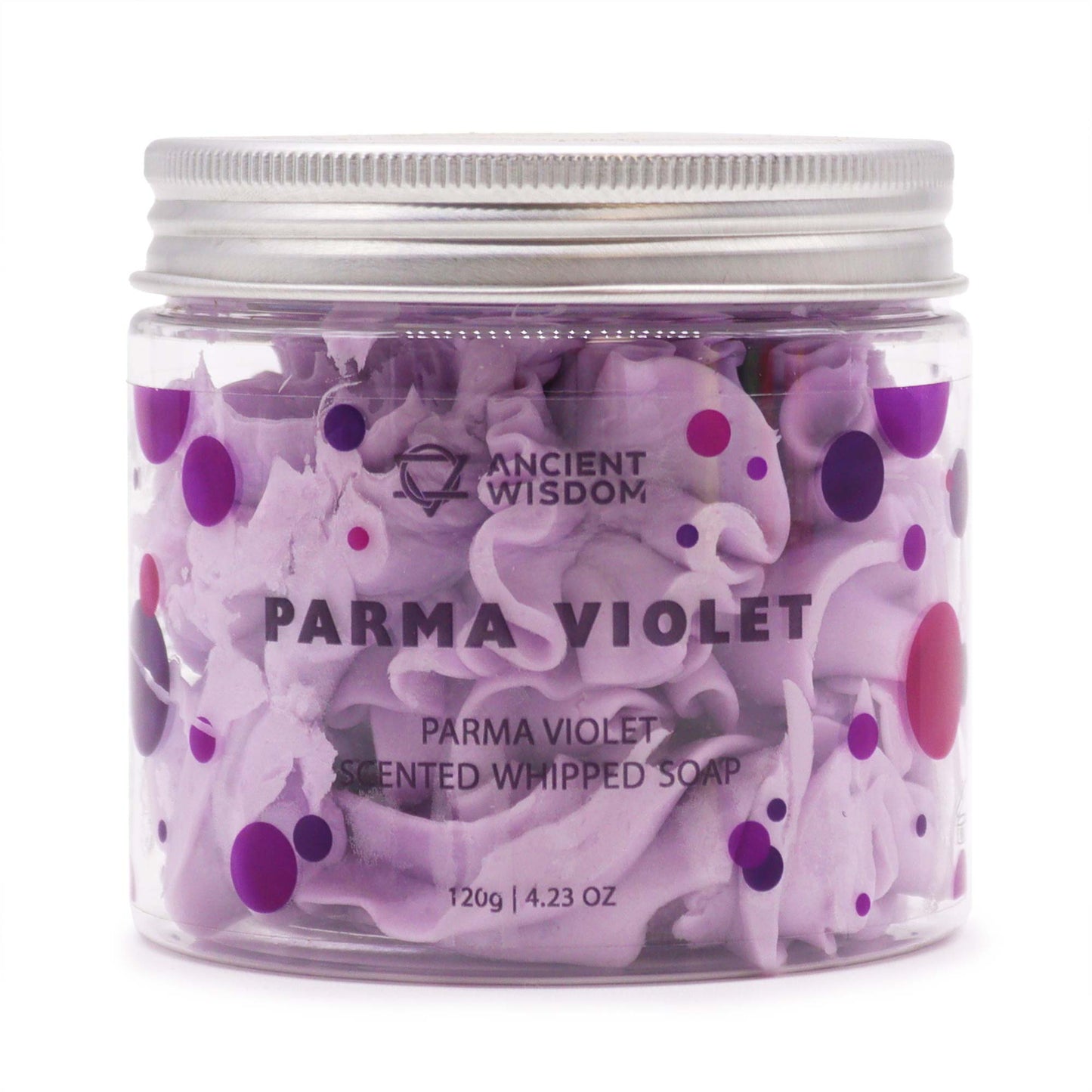 120g Parma Violet Whipped Soap