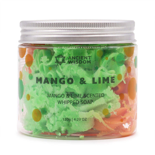 120g Mango & Lime Whipped Soap