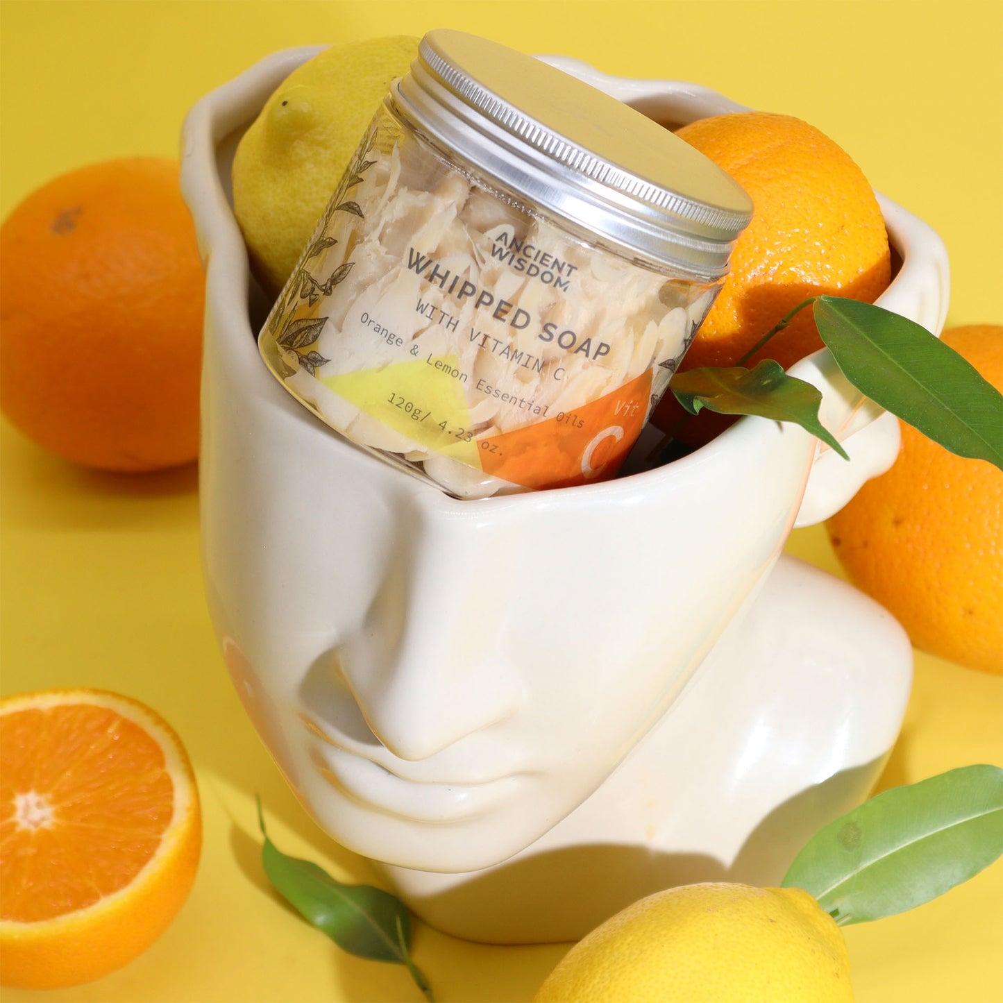 Vitamin C Orange & Lemon Whipped Soap