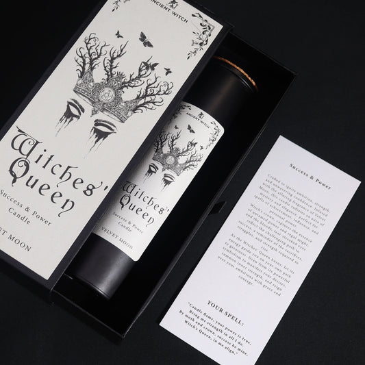 Witches Queen: Ancient Witch Ritual Spell Candle