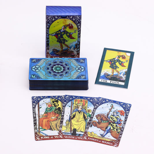 Blue Foil Tarot