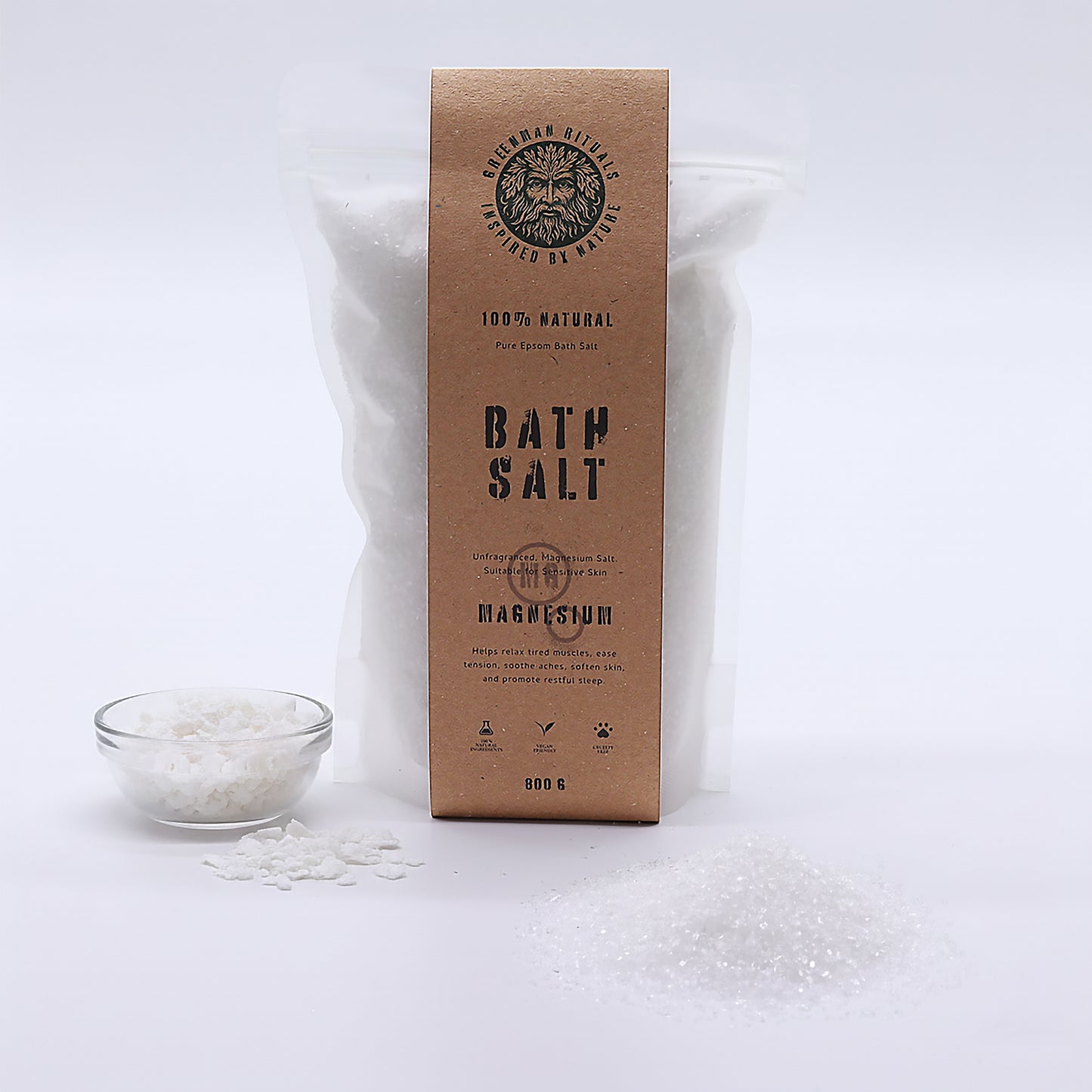 Greenman Rituals Magnesium Epsom Bath Salt