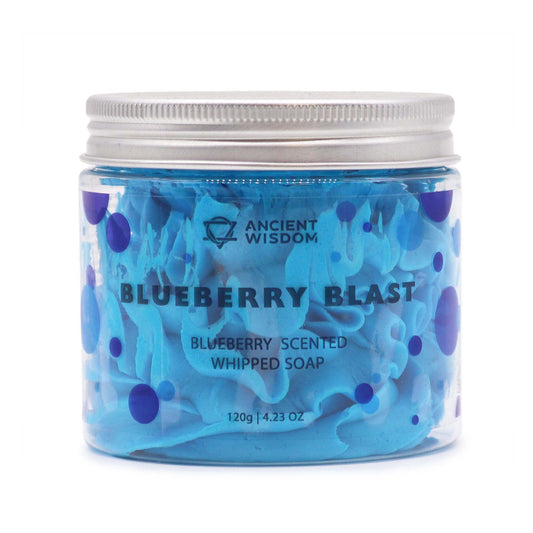 120g Blueberry Blast Whipped Soap