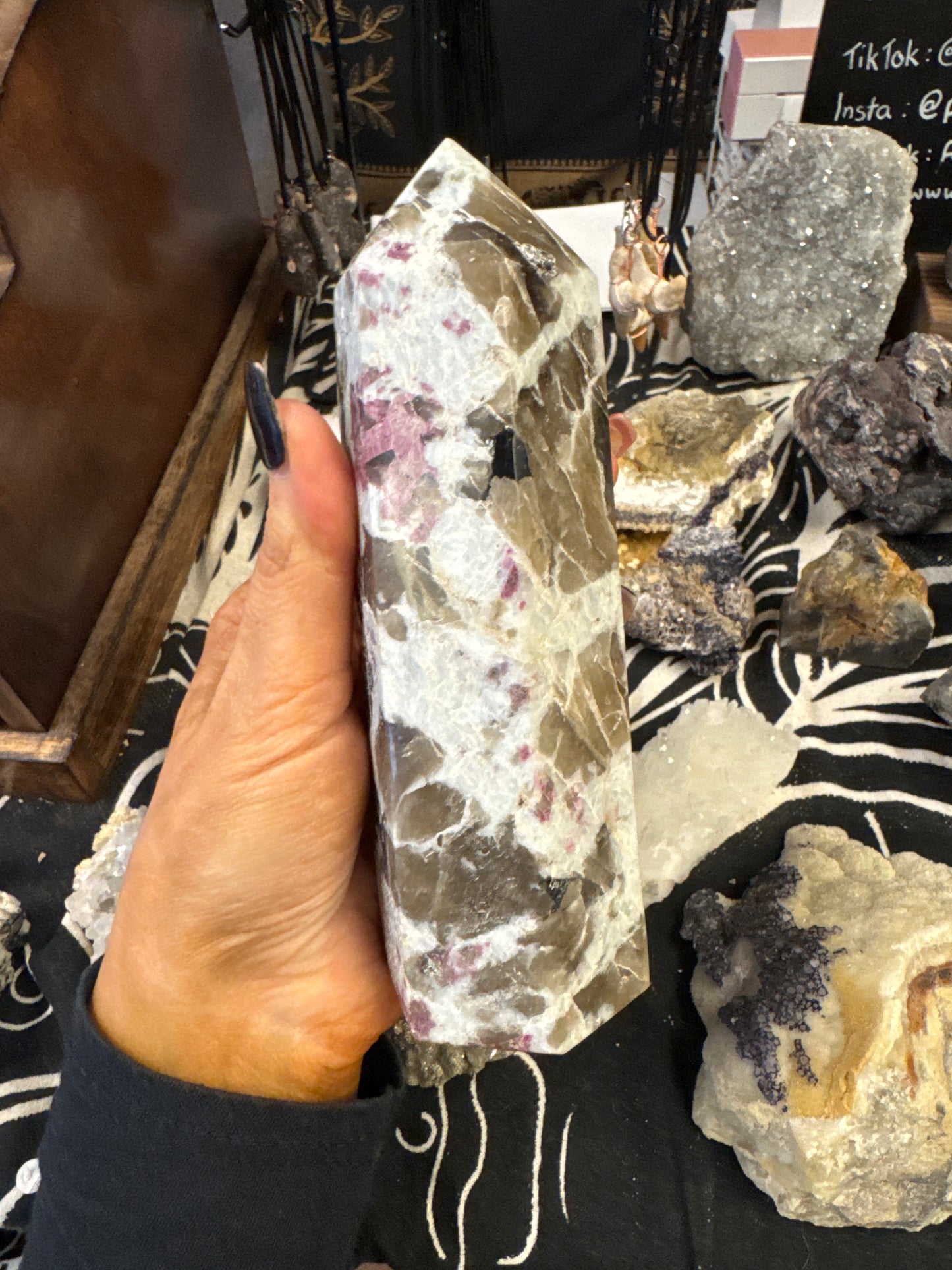 Rubellite XL Polished Point