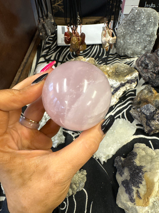 Rose Quartz Sphere