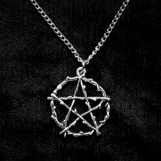 Pentagram Necklace on 18” Chain