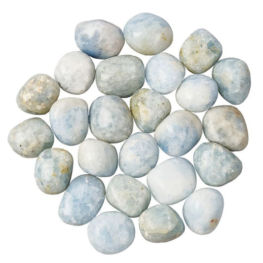 Blue Calcite Tumblestone (1pc)