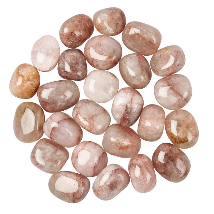Strawberry Quartz Tumblestone (1pc)