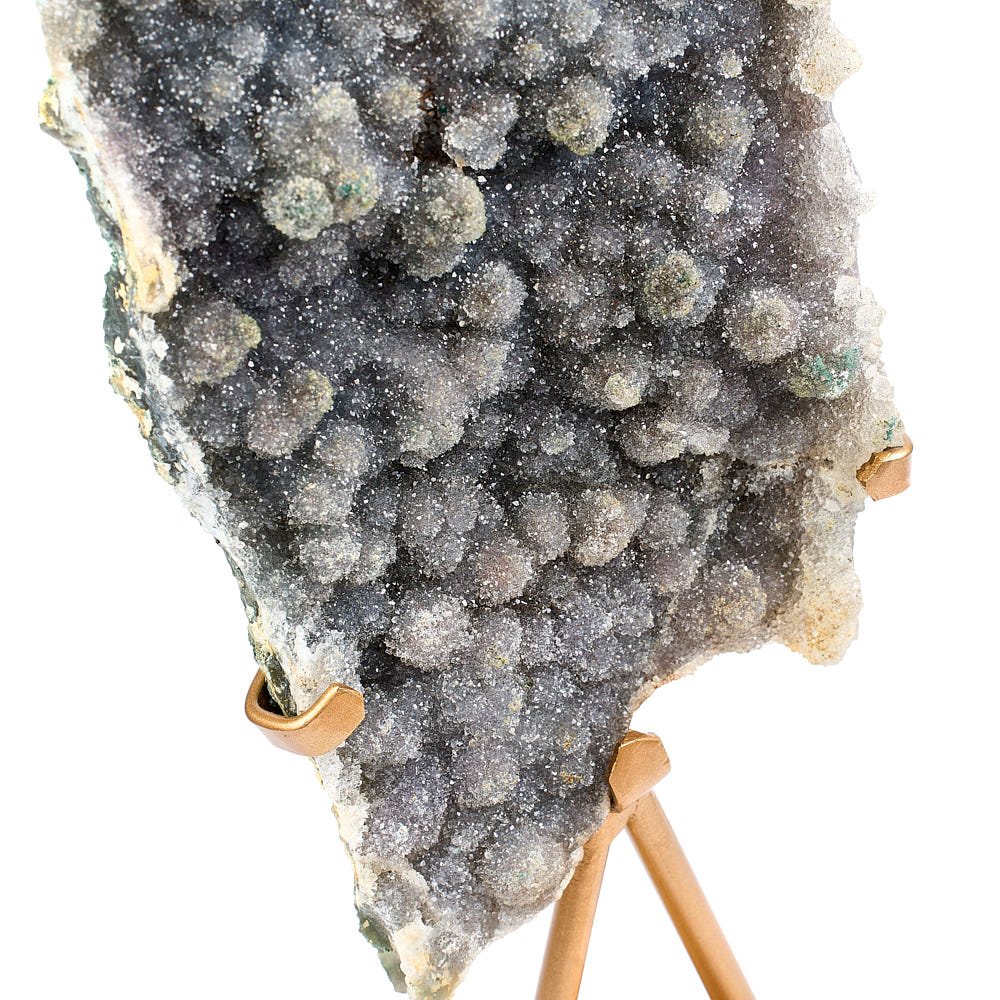 Custom Crystal Orders: Amethyst Druzy on Stand 1.4kg