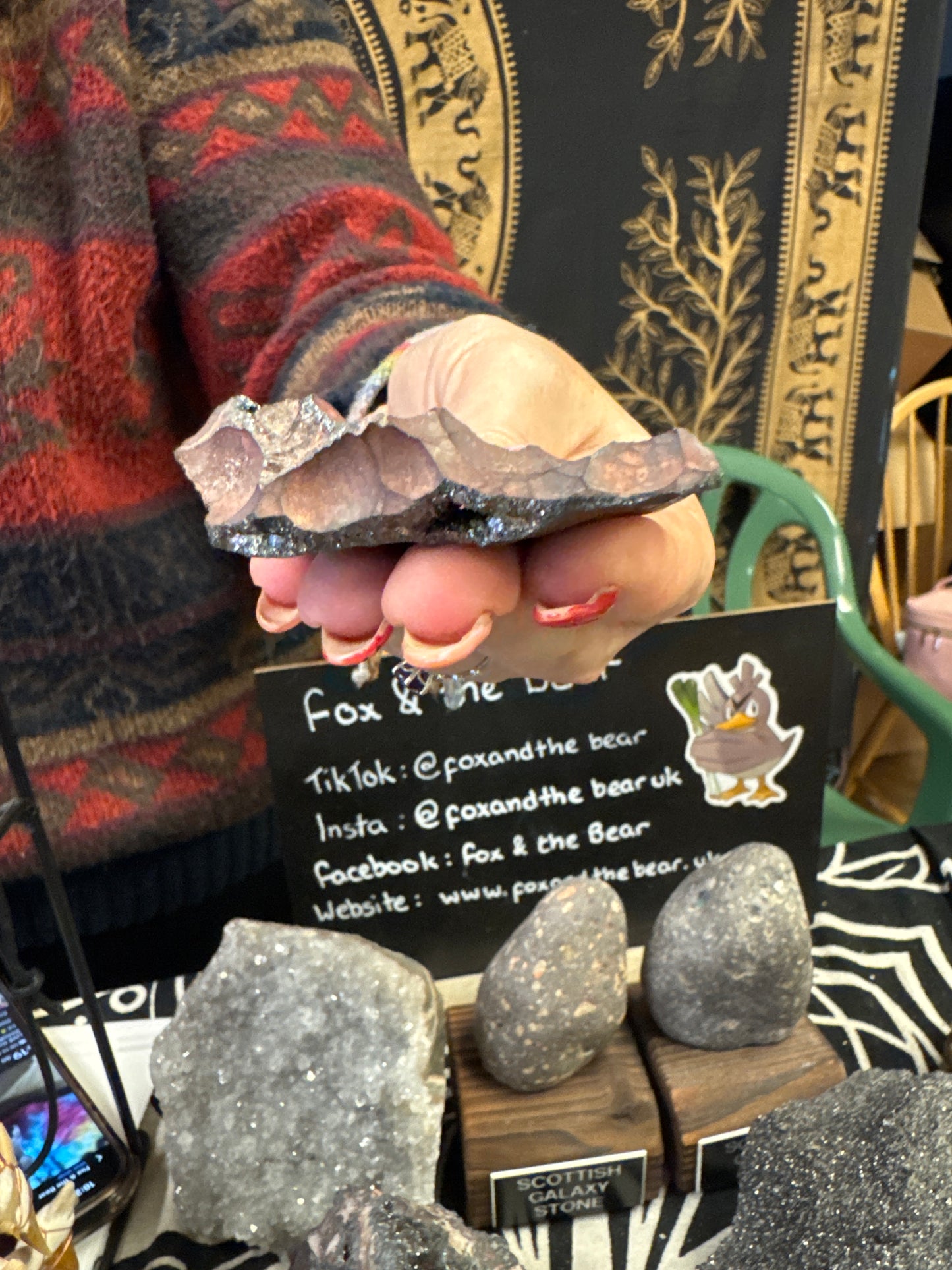 Quartz & Specularite Specimen