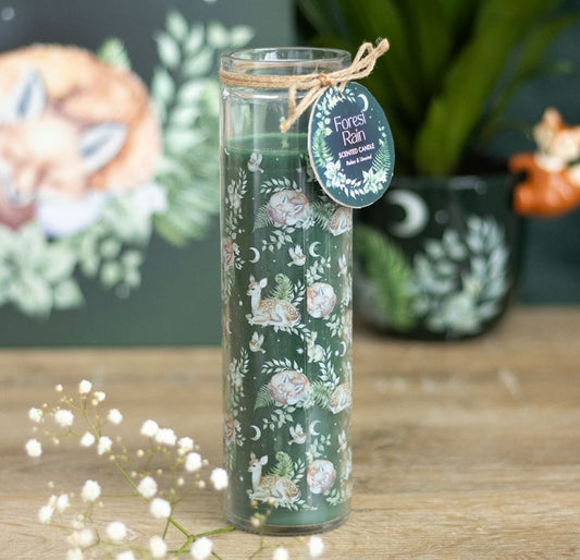 Forest Rain Scented Tube Candle