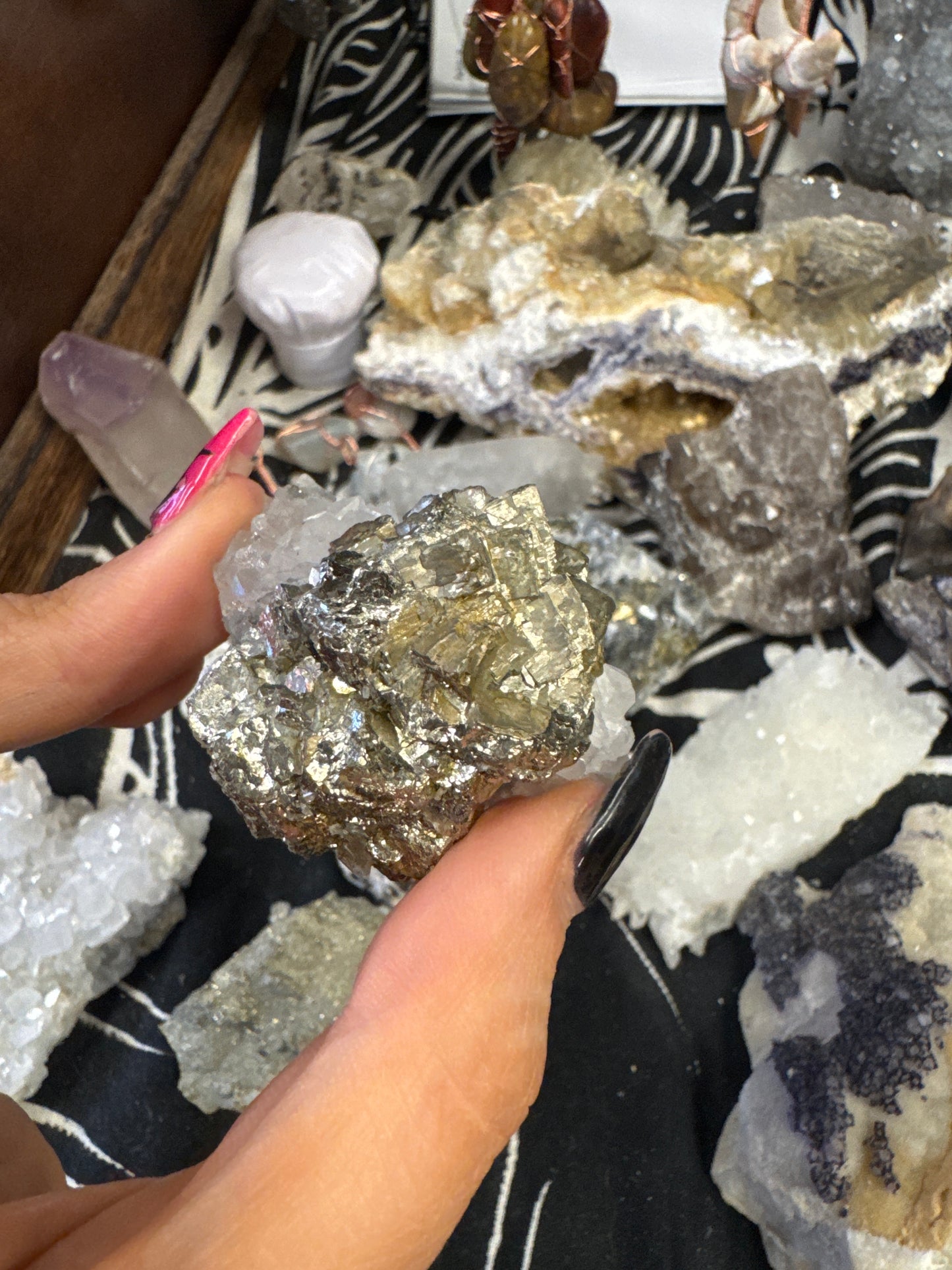 Pyrite & Quartz Chunk