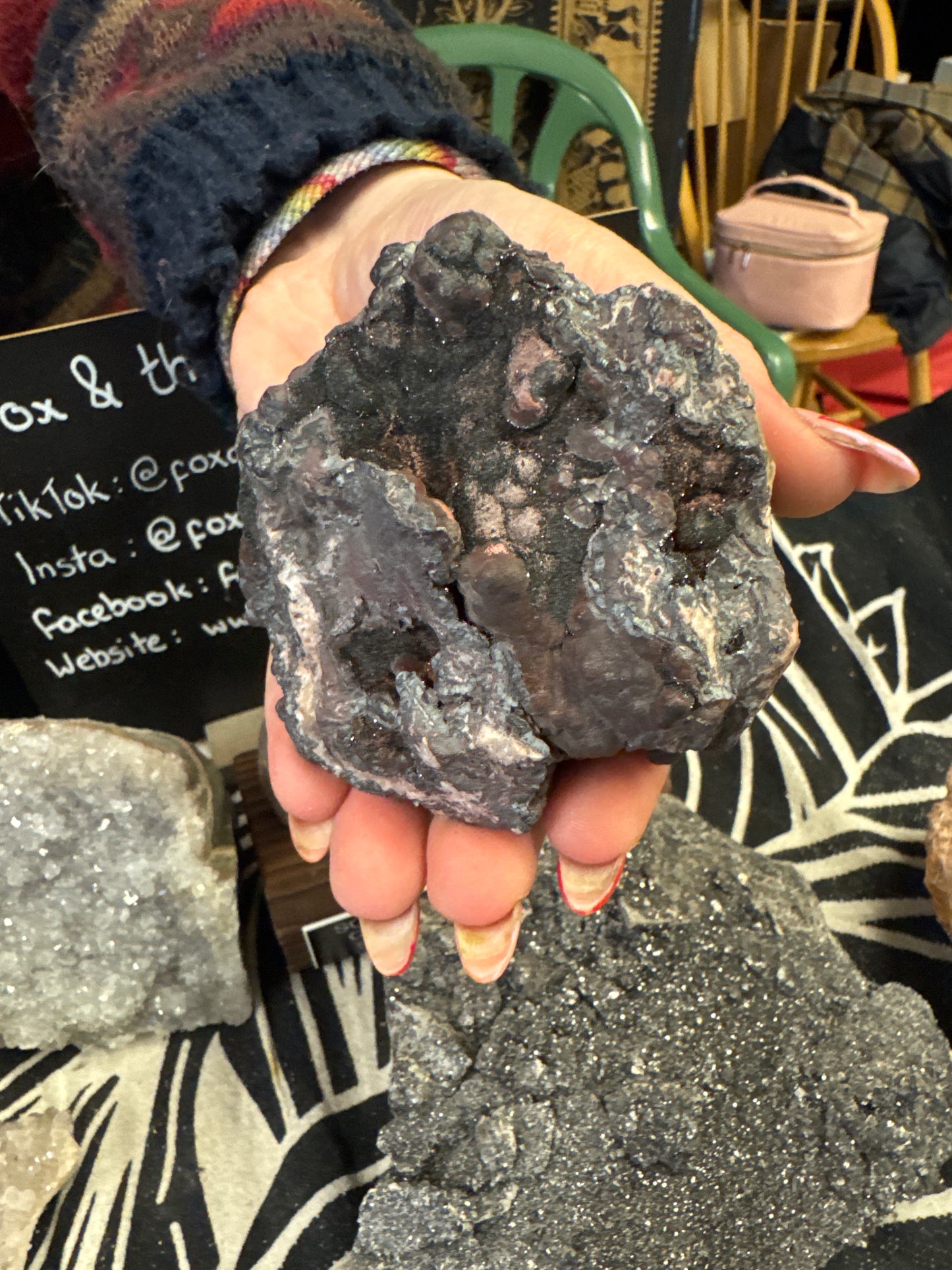 Hematite, Specularite & Quartz Specimen