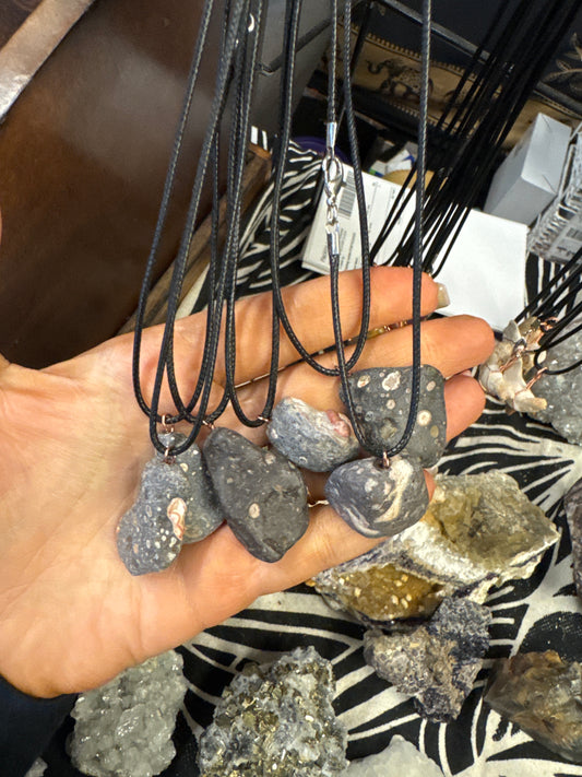 Scottish Galaxy Stone Pendant necklace