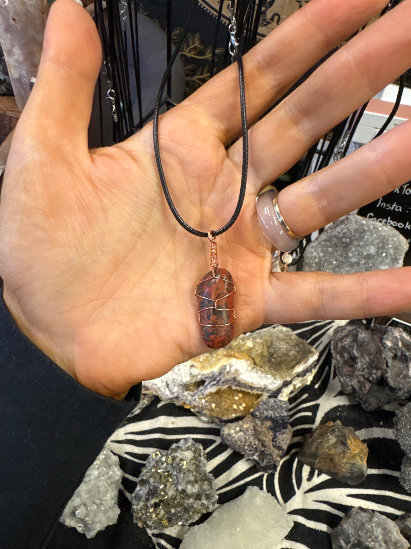 Aryshire Fancy Jasper Pendant Necklace