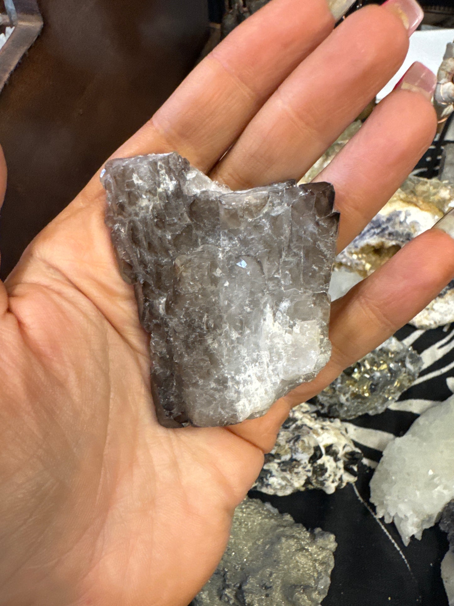 Smoky Quartz Slice