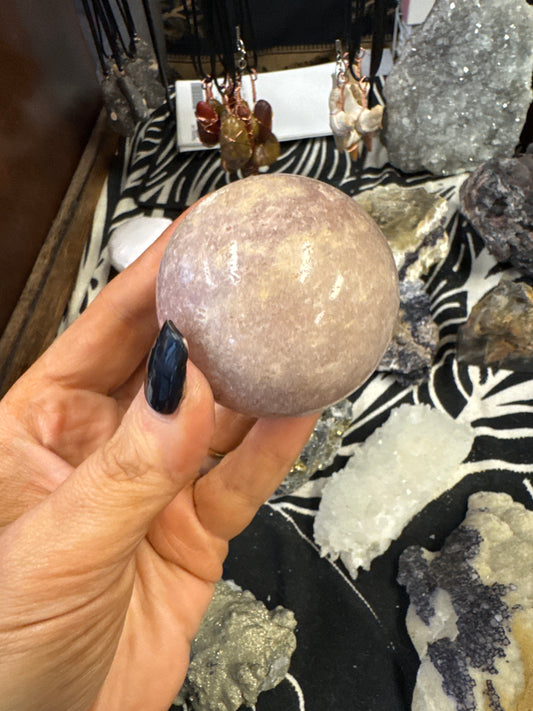 Pink Amethyst Sphere